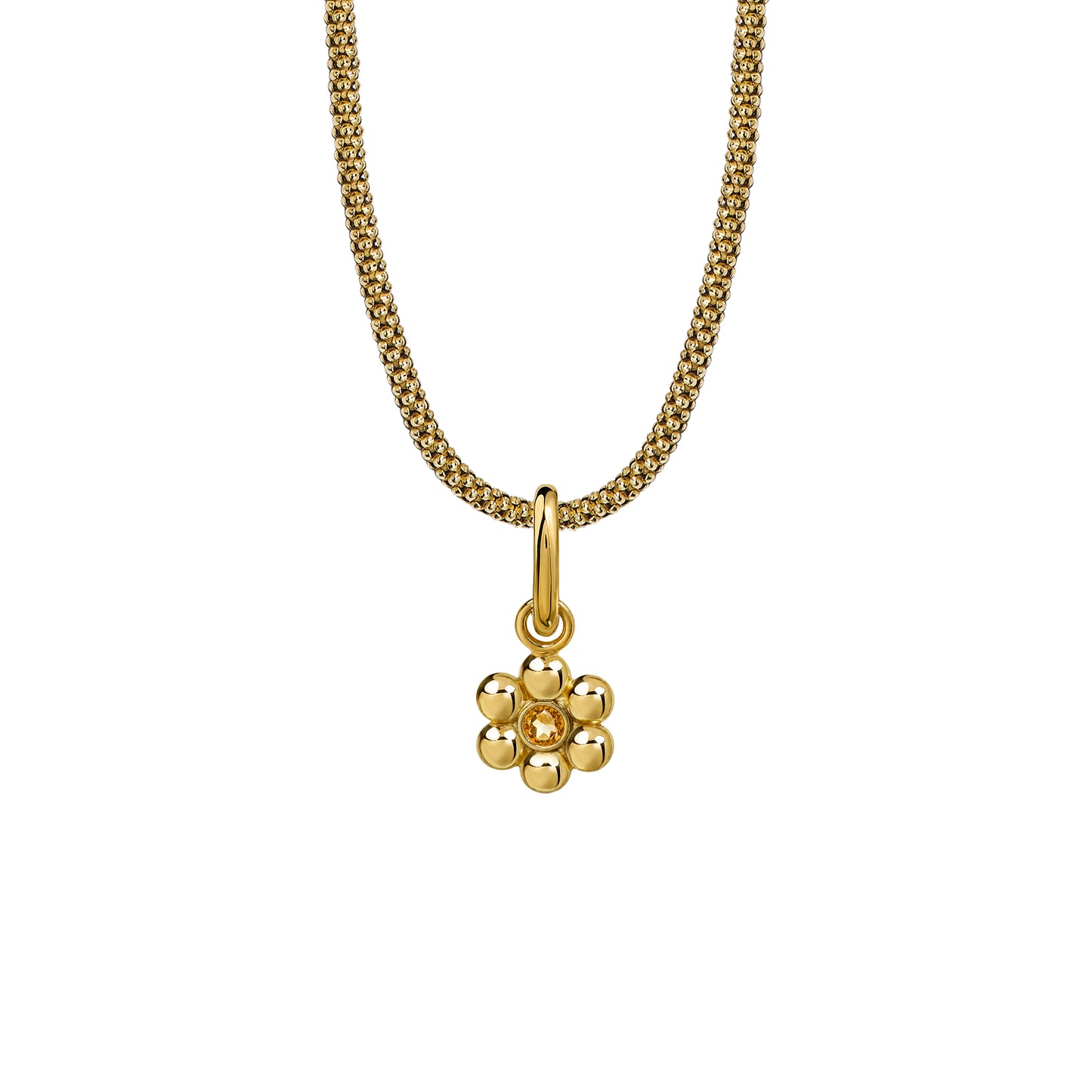 Naszyjnik Bloom Gold Owal