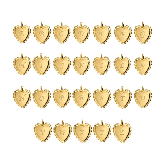 Zawieszka Vintage Heart Mini Gold z Grawerem