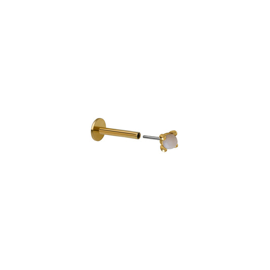 Kolczyk do piercingu Baby Pink Gold