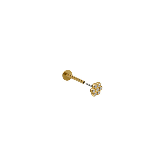 Kolczyk do piercingu Bloom Gold