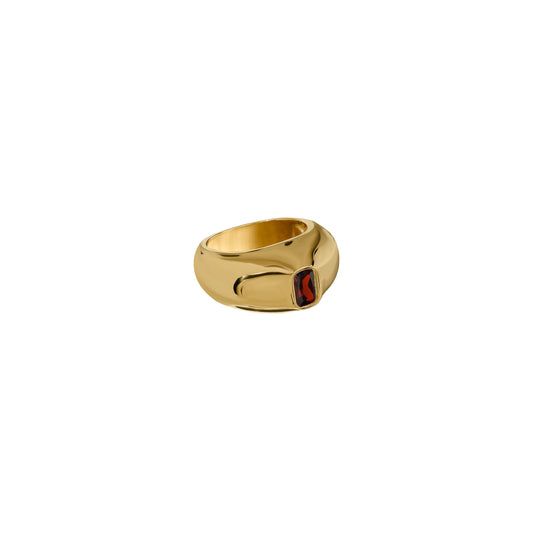 Obrączka Aurora Gold Red