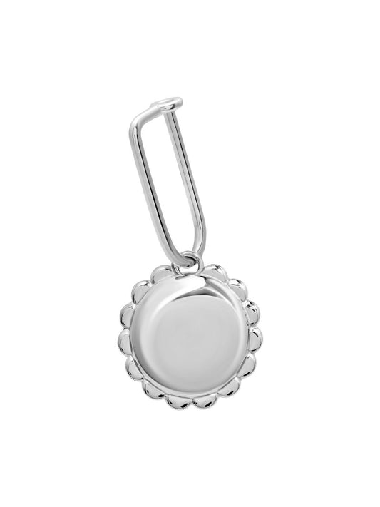 Adresówka Dog Circle Silver