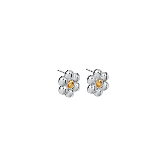 Kolczyki Bloom Medium Silver