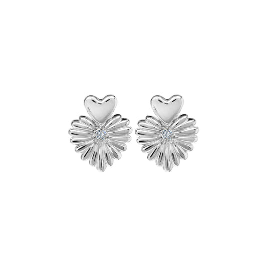 Kolczyki Valentin Maxi Silver Zirconia
