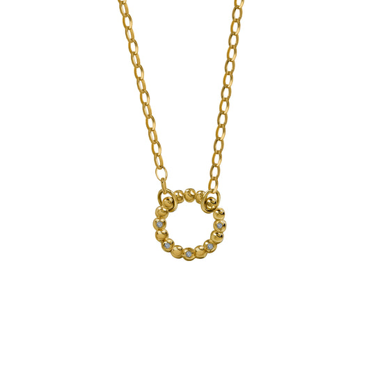 Naszyjnik Dewdrop Gold
