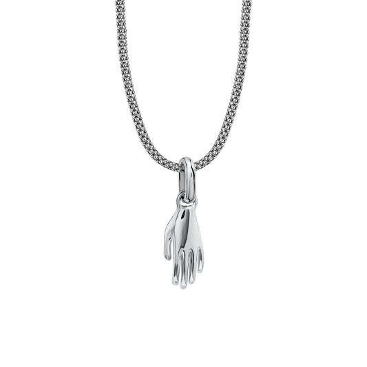 Naszyjnik Hand Silver Owal
