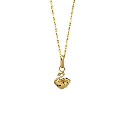 Naszyjnik Swan Medium Gold