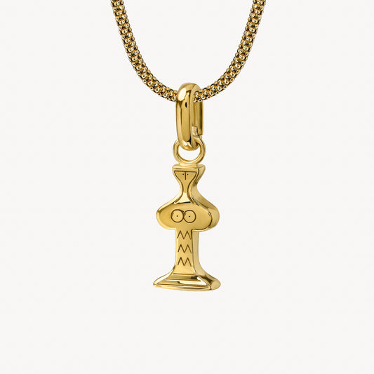 Naszyjnik Syrena Gold Owal