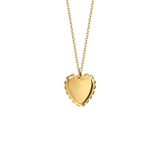 Naszyjnik Vintage Heart Mini Gold