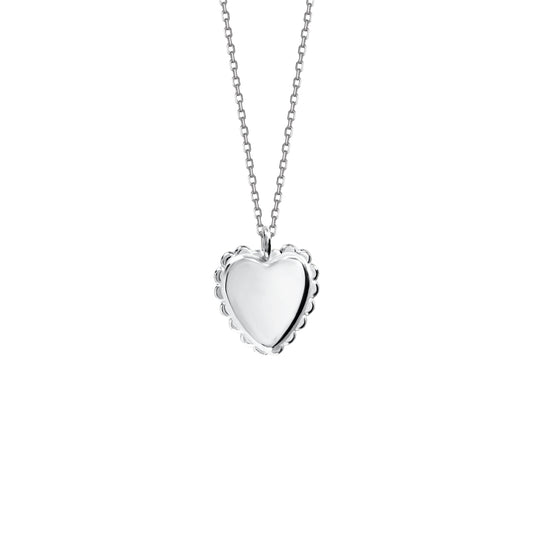 Naszyjnik Vintage Heart Mini Silver