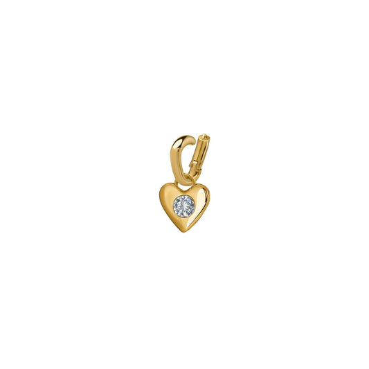 Zawieszka Valentin Mini Gold Zirconia