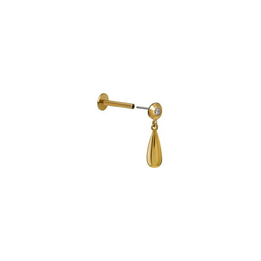 Kolczyk do piercingu Dew 4 Gold 585