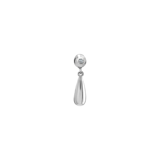 Kolczyk do piercingu Dew 4 Silver