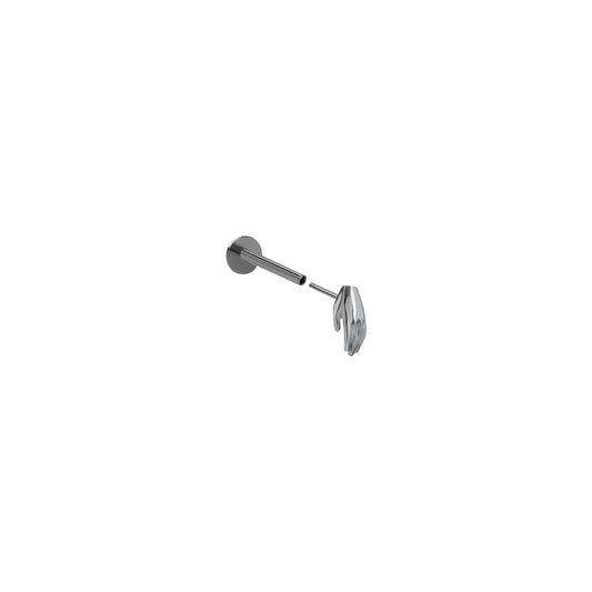 Kolczyk do piercingu Hand Silver