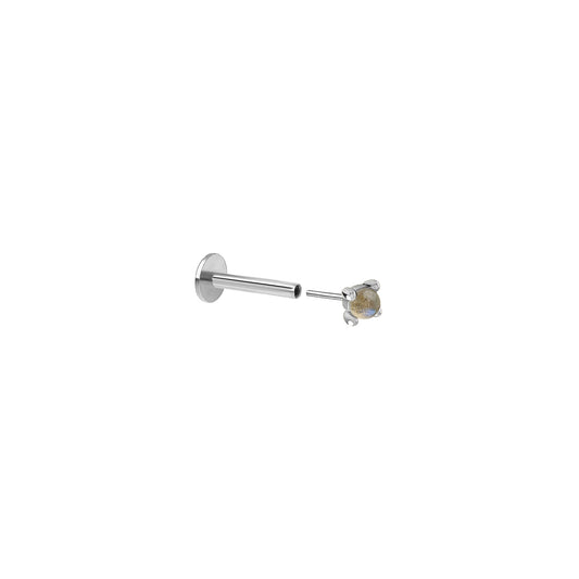 Kolczyk do piercingu Moon Silver
