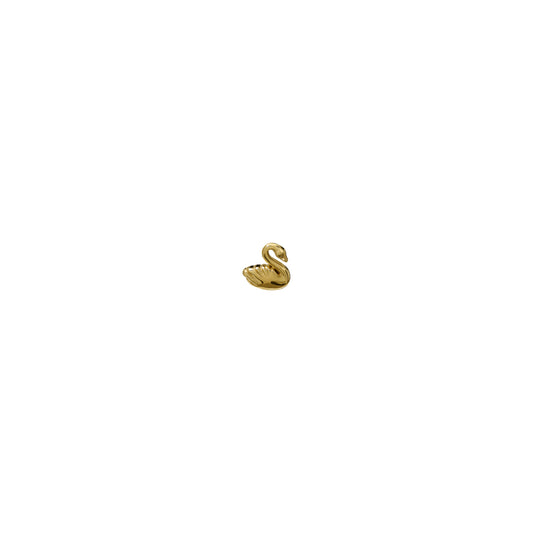 Kolczyk do piercingu Swan Gold