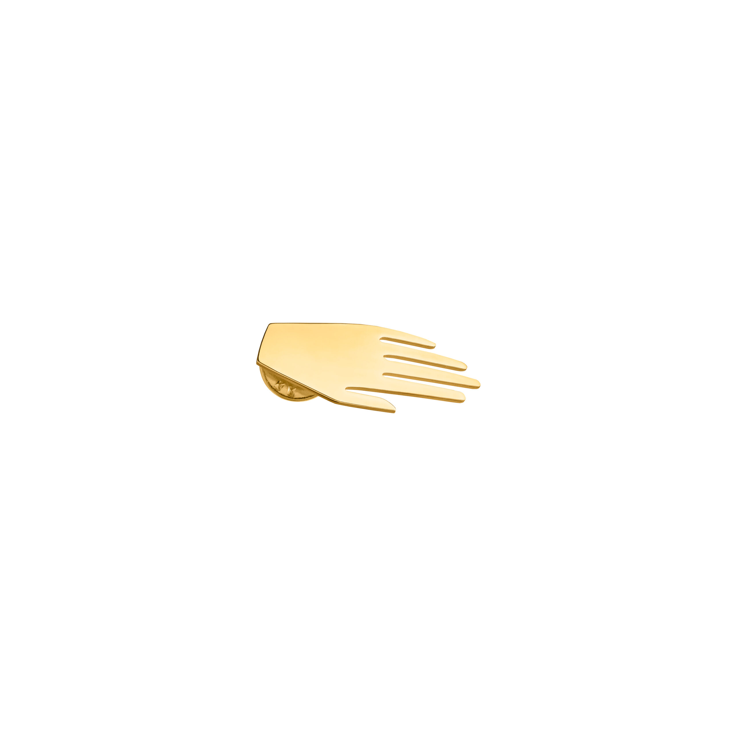 Hand Pin Gold EN