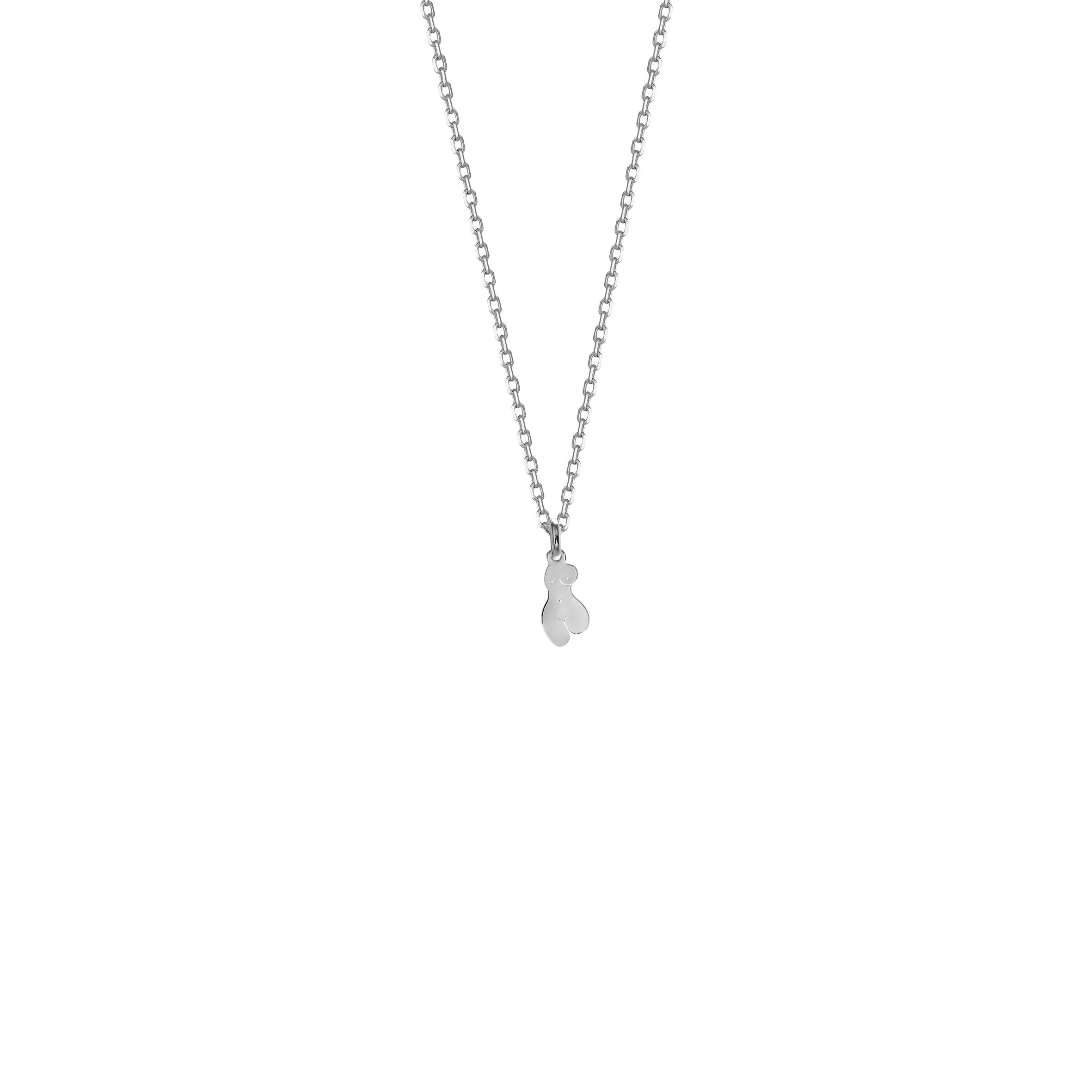 Mini Necklace Woman Silver