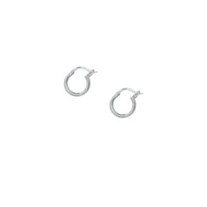 Kolczyki Kółka Mini Silver<span> - </span>para