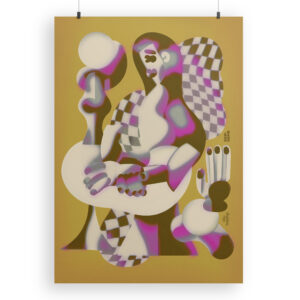 Poster by Ola Niepsuj for KOPI HOME Sand.