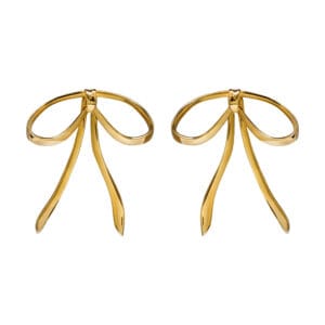 Kolczyki Ribbon Gold<span> - </span>para