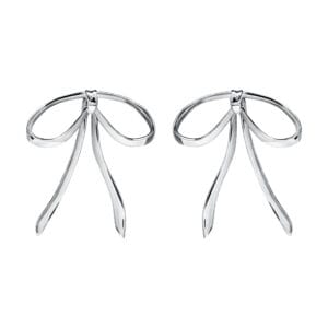 Kolczyki Ribbon Silver<span> - </span>para