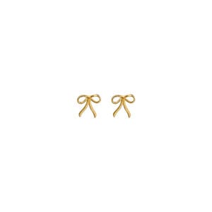 Kolczyki Ribbon Mini Gold<span> - </span>para