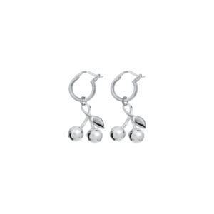 Kolczyki Kółka Cherry Silver<span> - </span>para