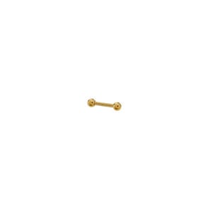 Kolczyk do piercingu Gold 10mm