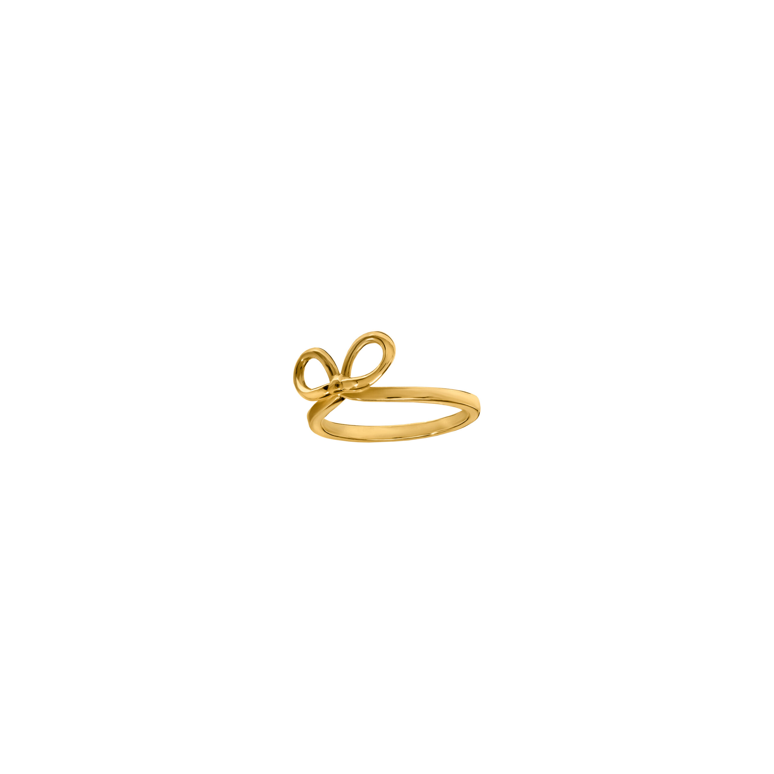 Pierścionek Ribbon Gold