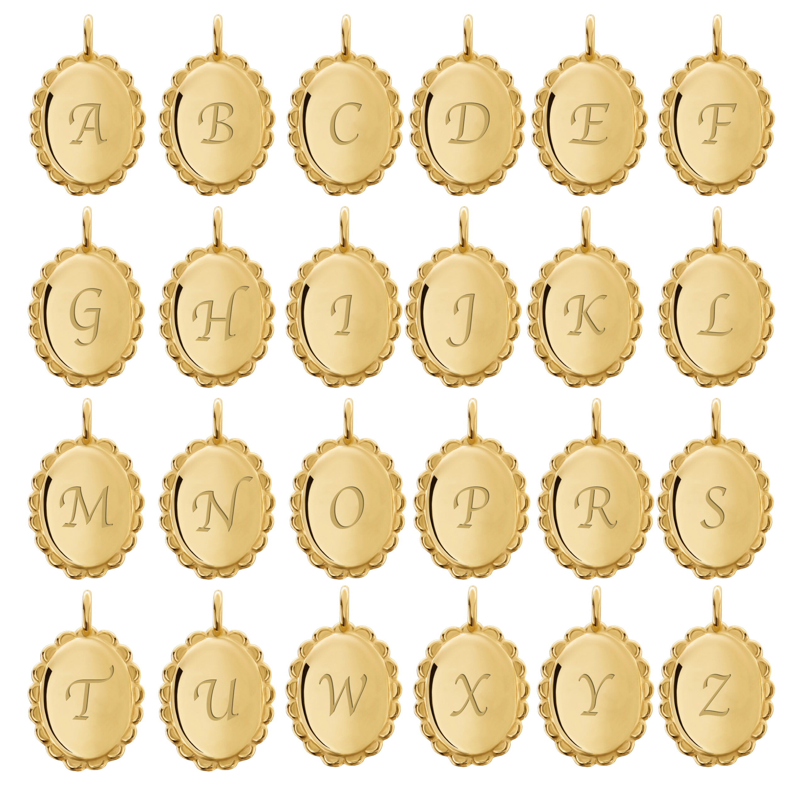 Medalik z Grawerem Gold