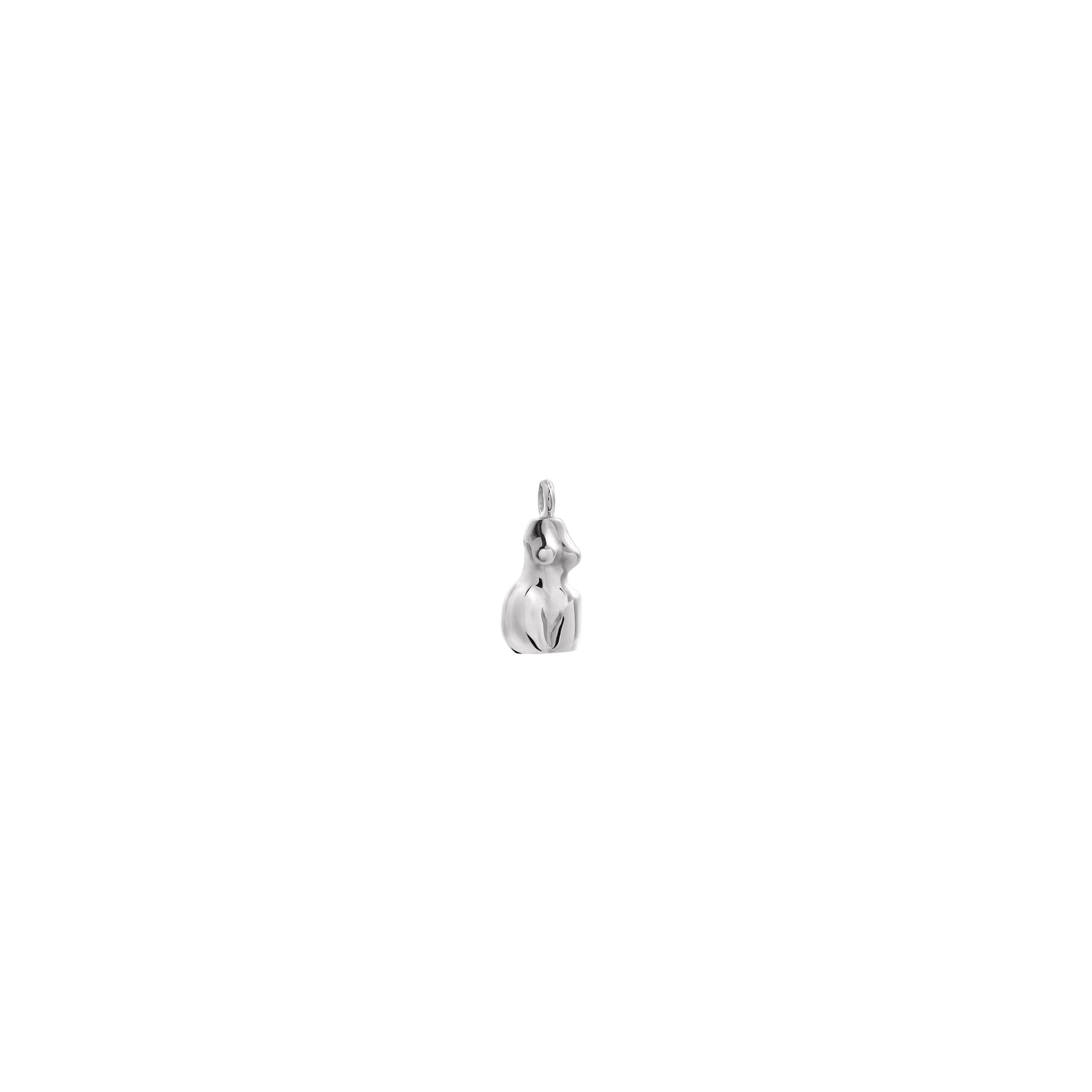Zawieszka Woman 3D Mini Silver
