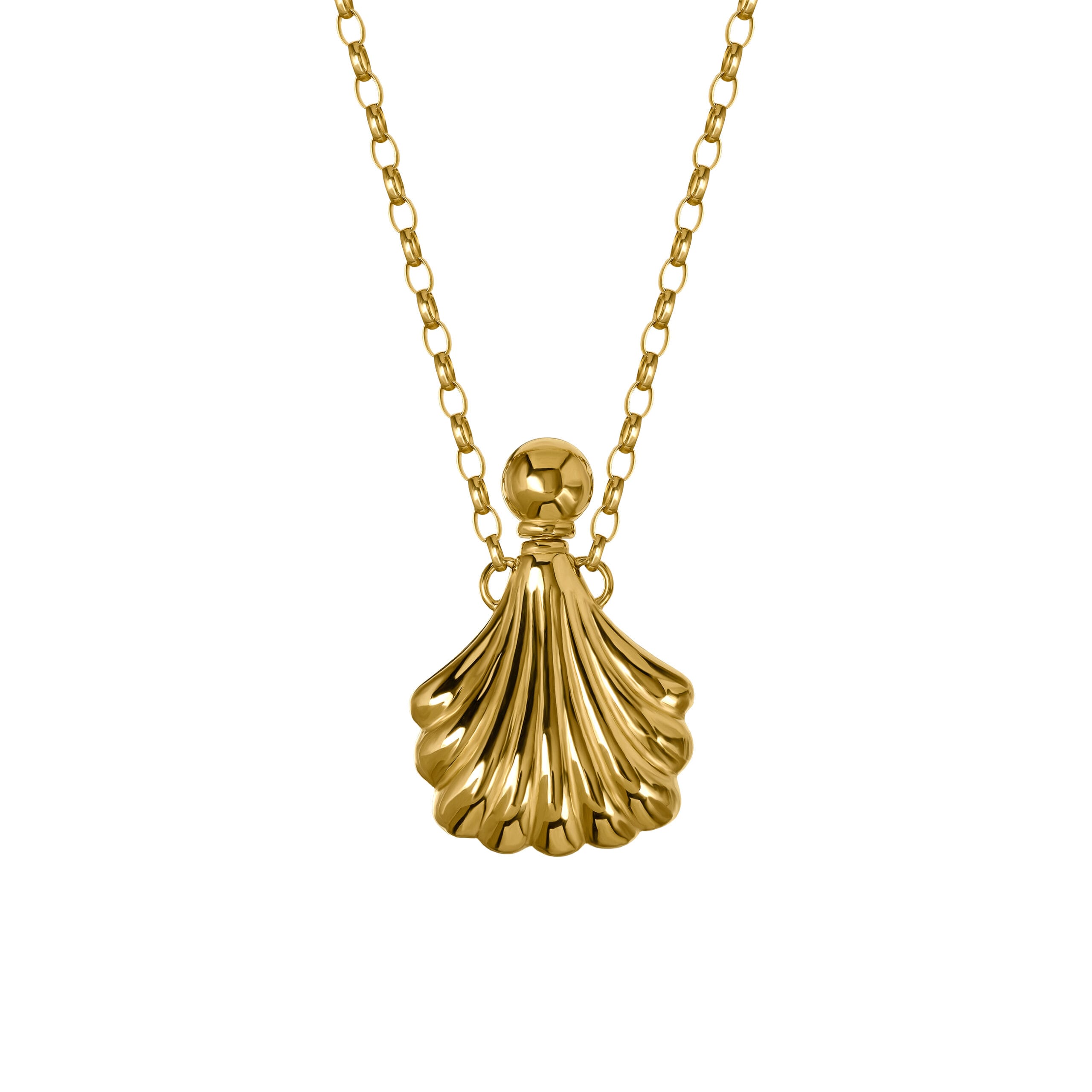 Naszyjnik Shell Bottle Gold