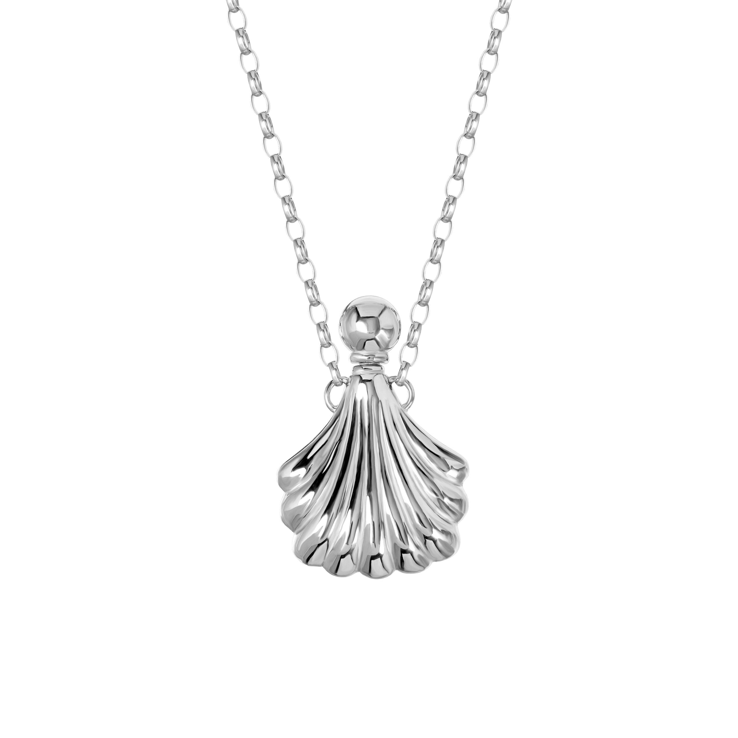 Naszyjnik Shell Bottle Silver