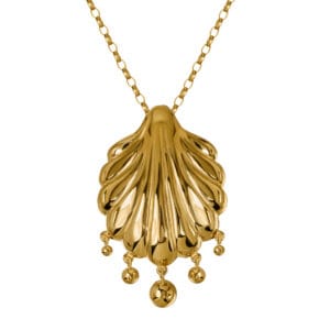 Naszyjnik Shell Maxi Gold