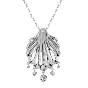 Naszyjnik Shell Maxi Silver