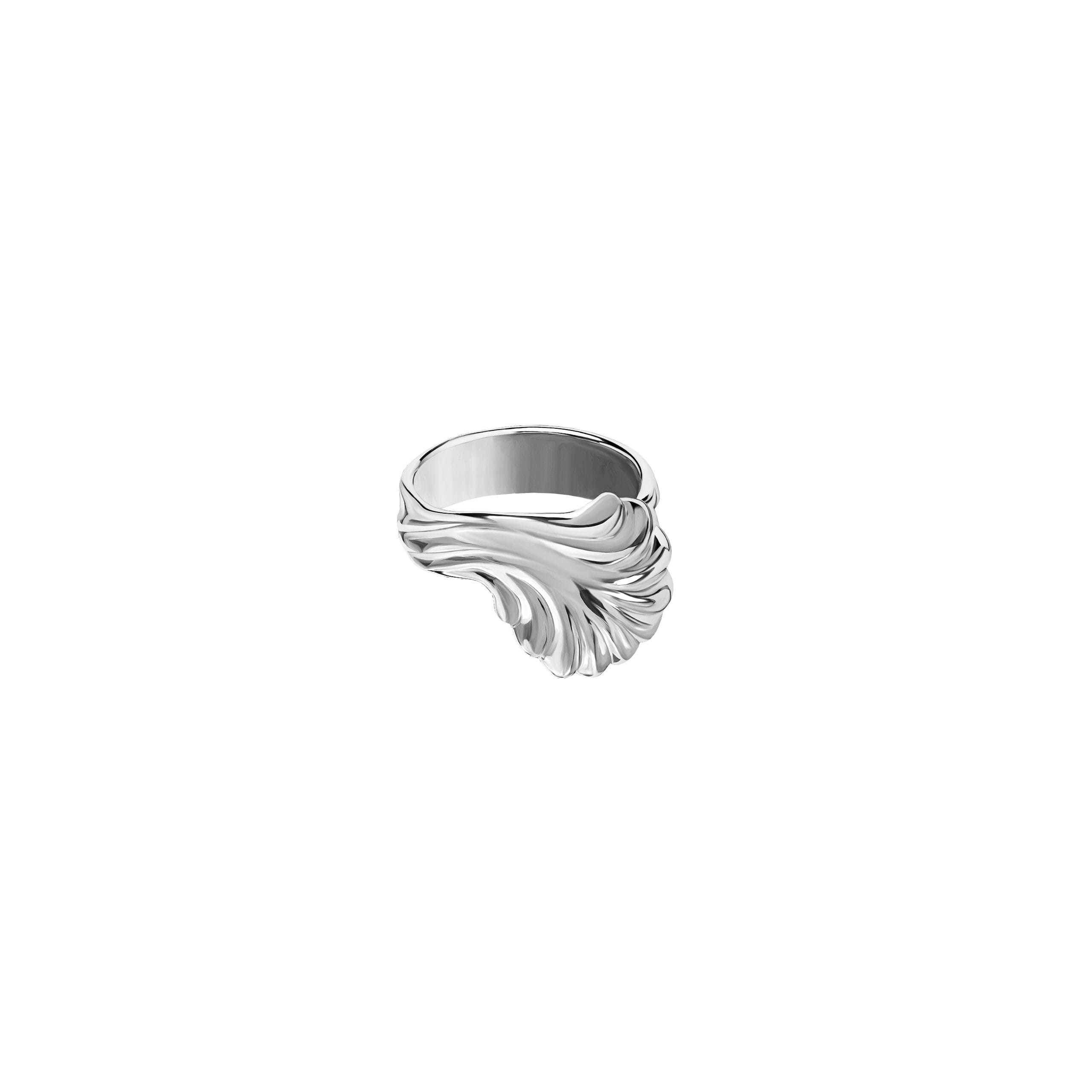 Pierścionek Shell Silver