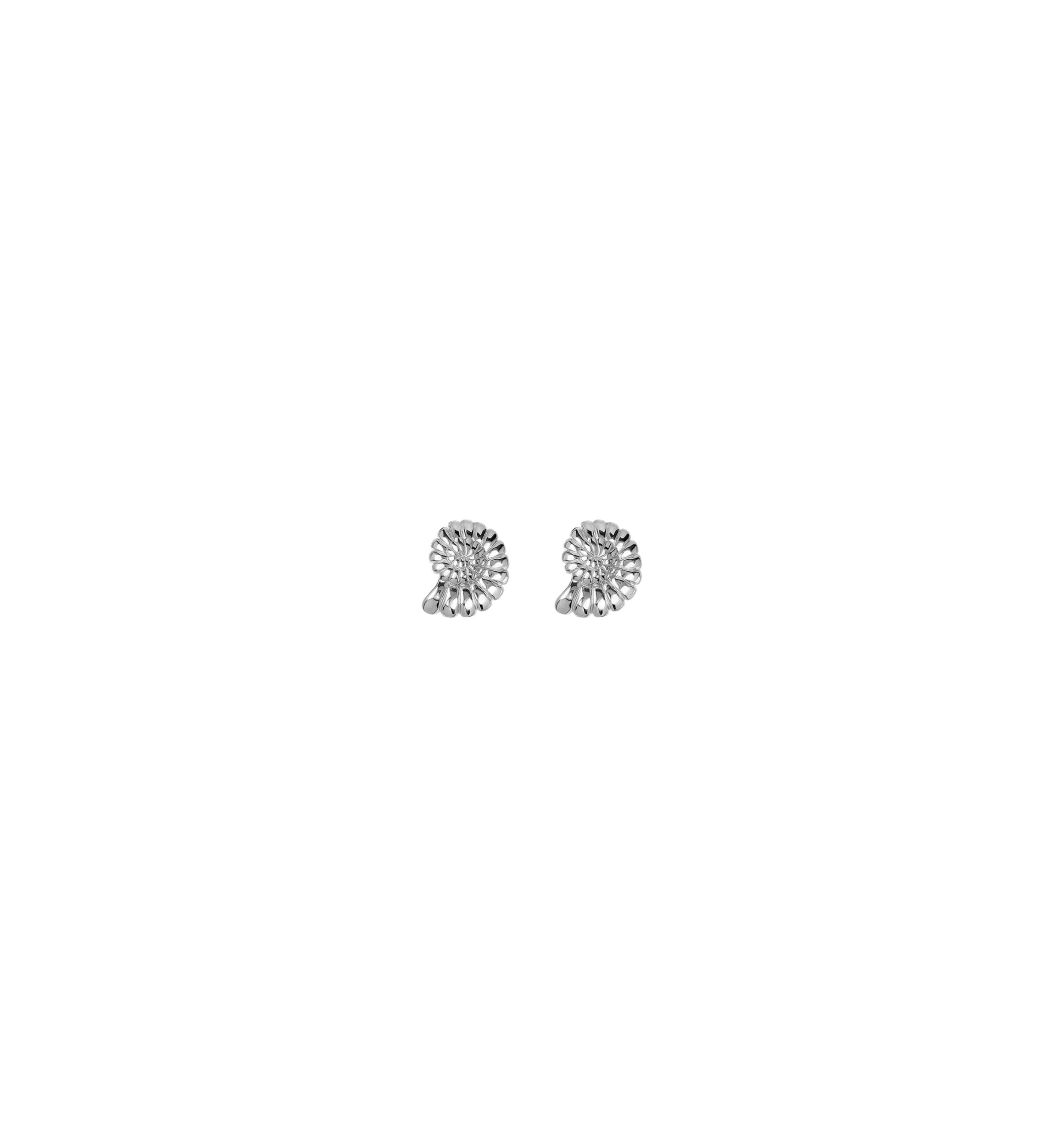 Kolczyki Shell 2 Mini Silver