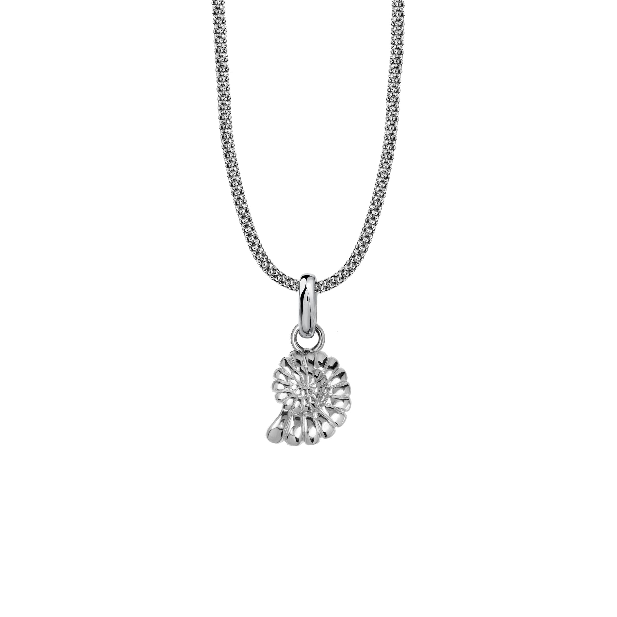 Naszyjnik Shell 2 Silver Owal