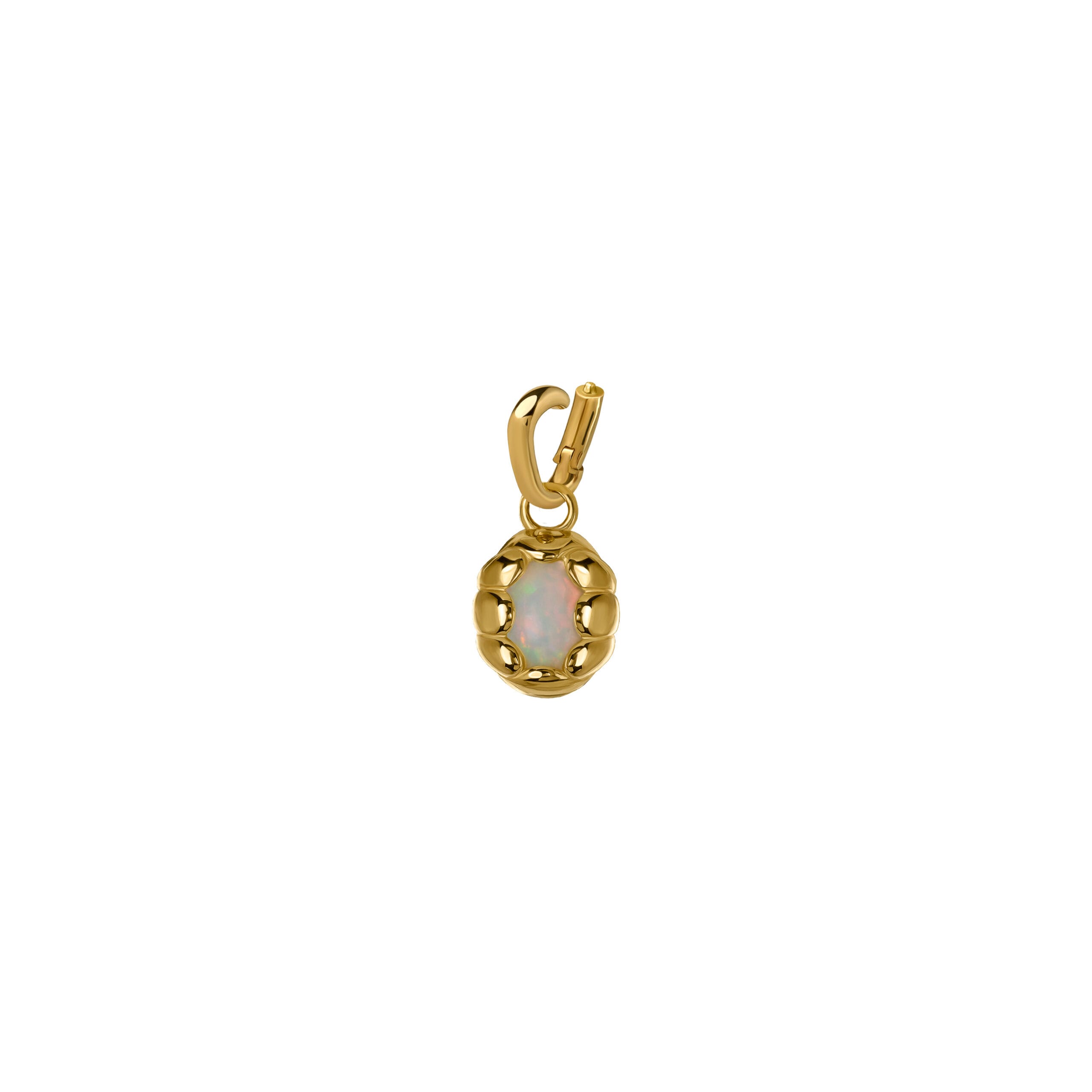 Zawieszka Sirène Gold z Kamieniem Opal
