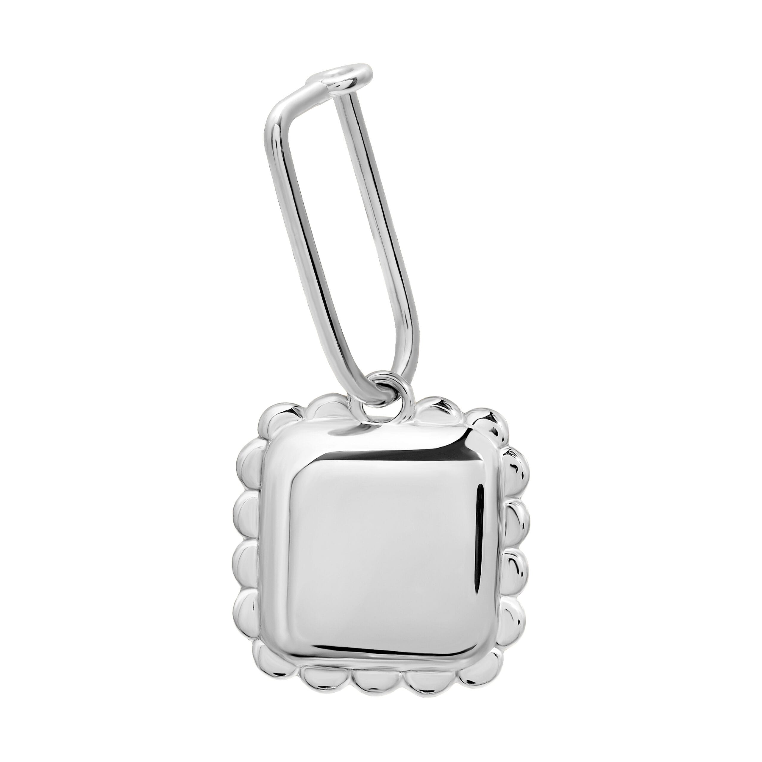 Adresówka Dog Square Silver