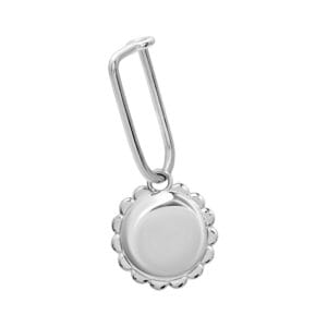 Adresówka Dog Circle Silver<span> - </span>mały