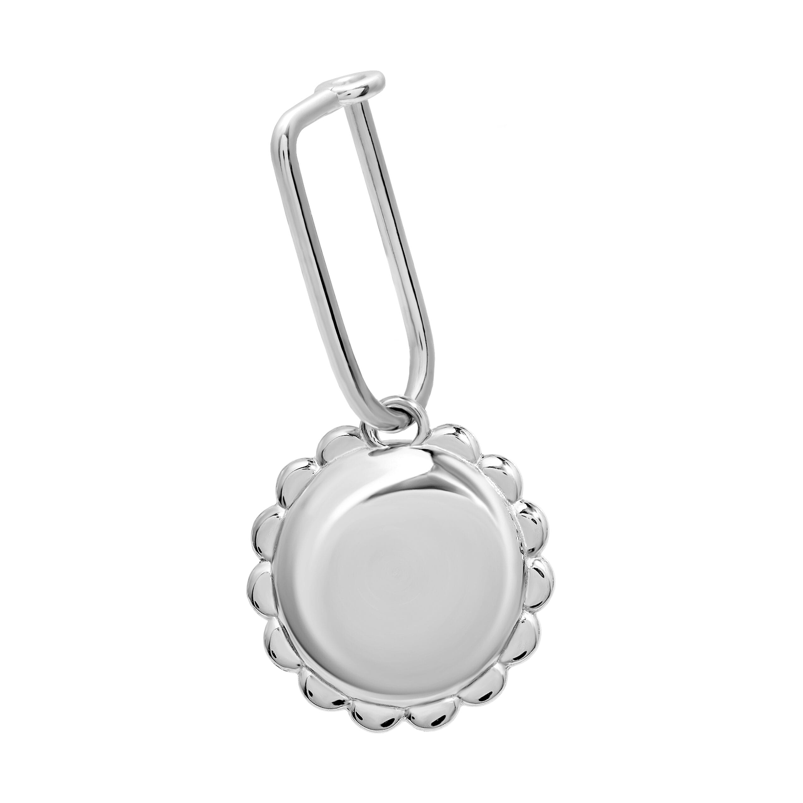 Adresówka Dog Circle Silver