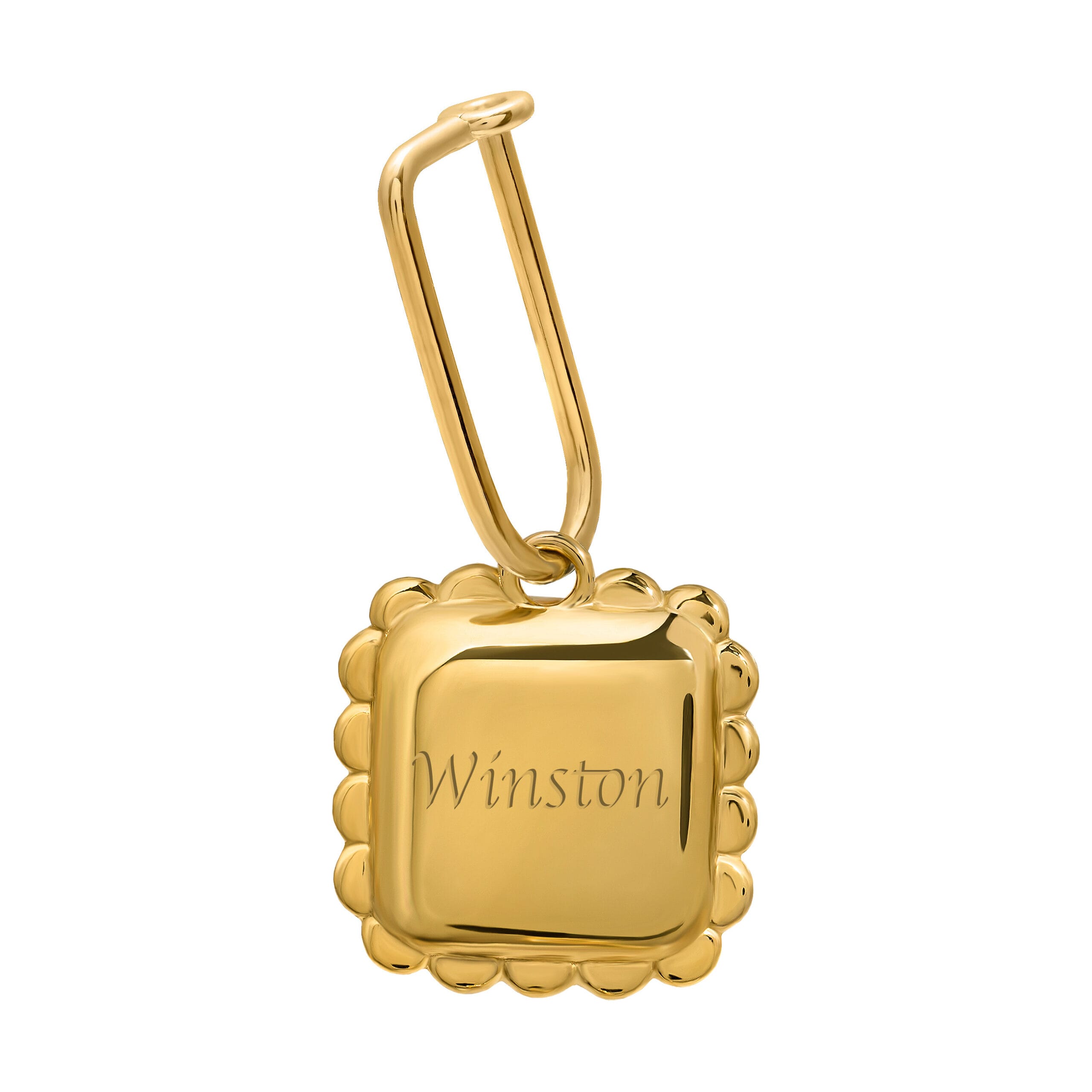 Adresówka Dog Square Gold