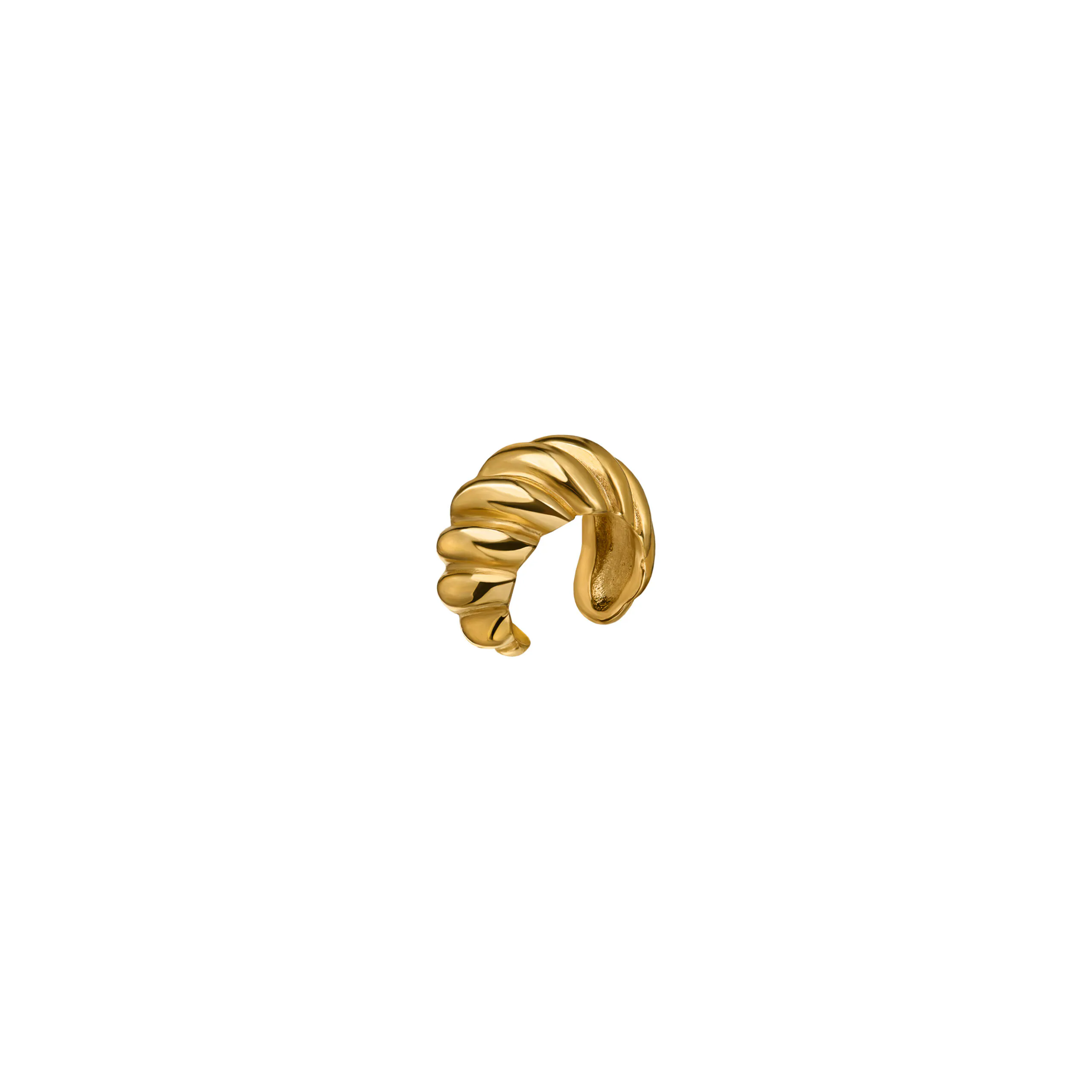 Nausznica Flora Medium Gold