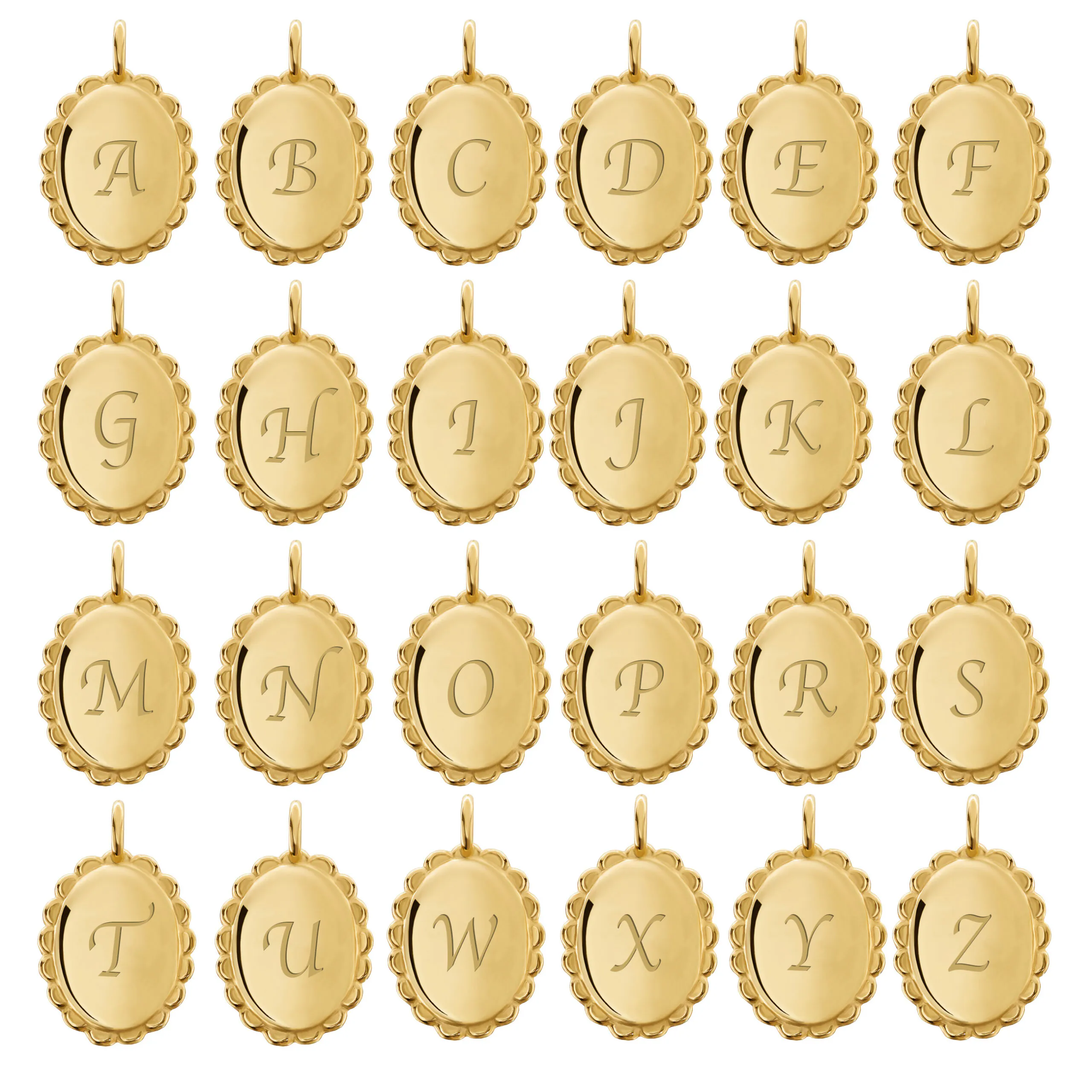 Medalik z Grawerem Gold