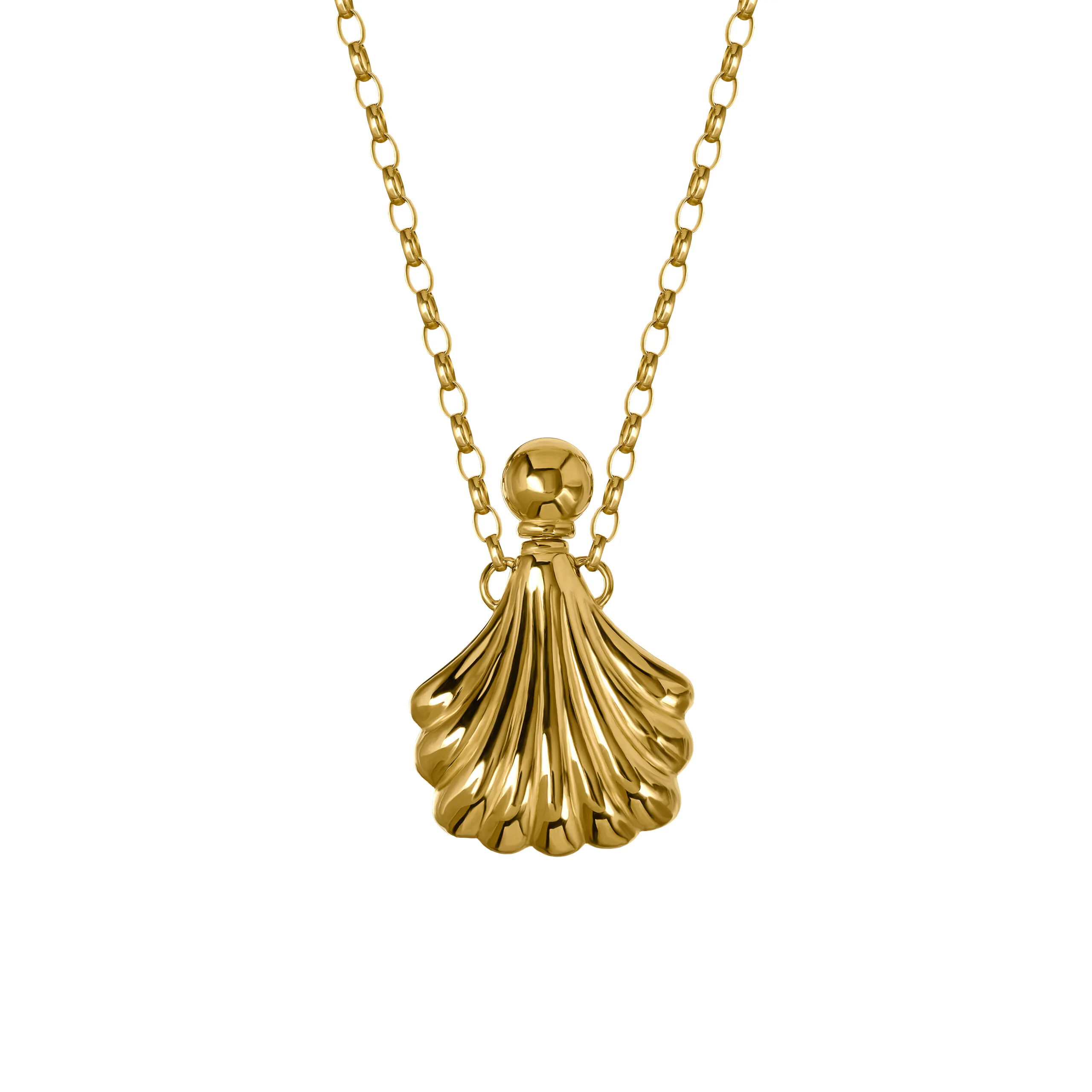 Naszyjnik Shell Bottle Gold