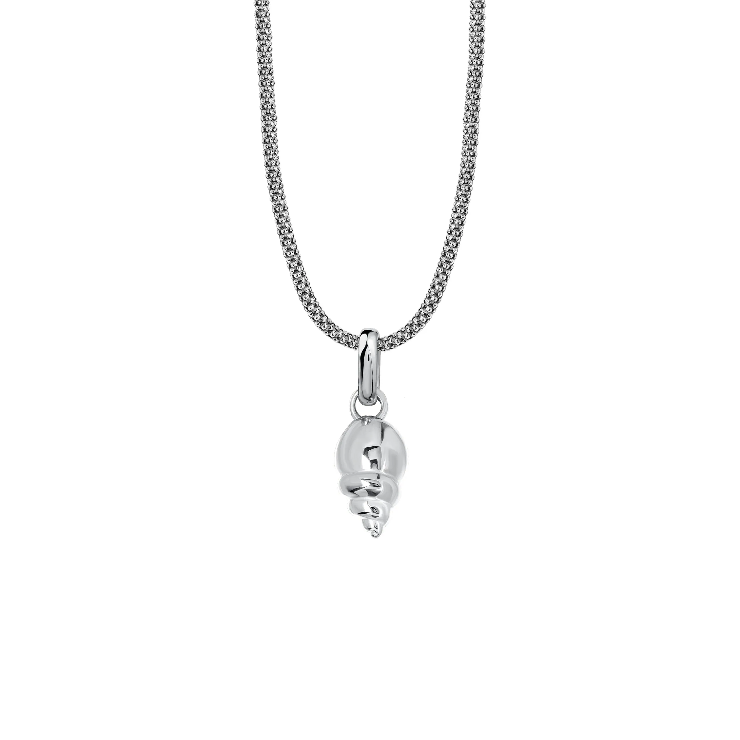 Naszyjnik Shell 3 Silver Owal