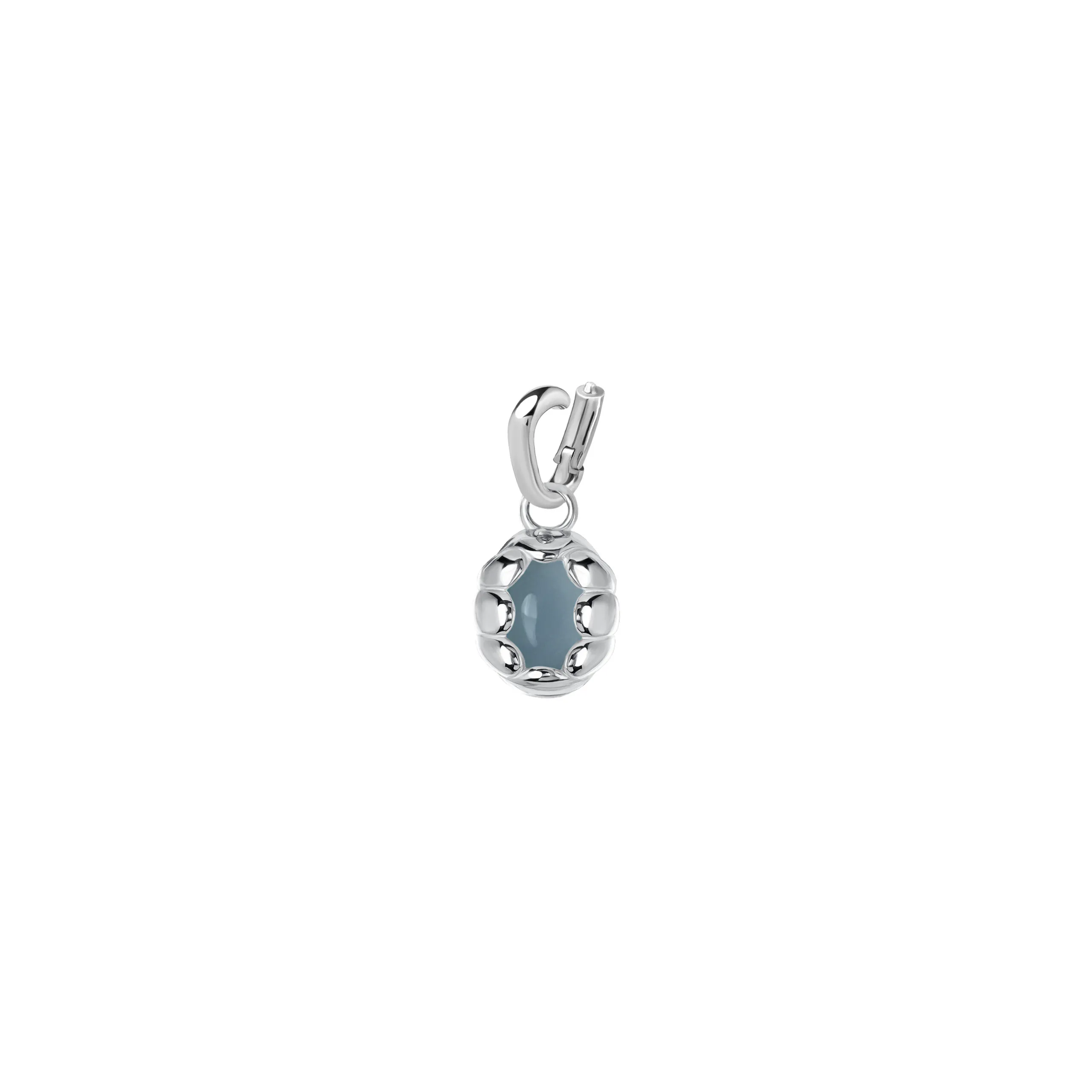 Zawieszka Sirène Silver z Kamieniem Aqua